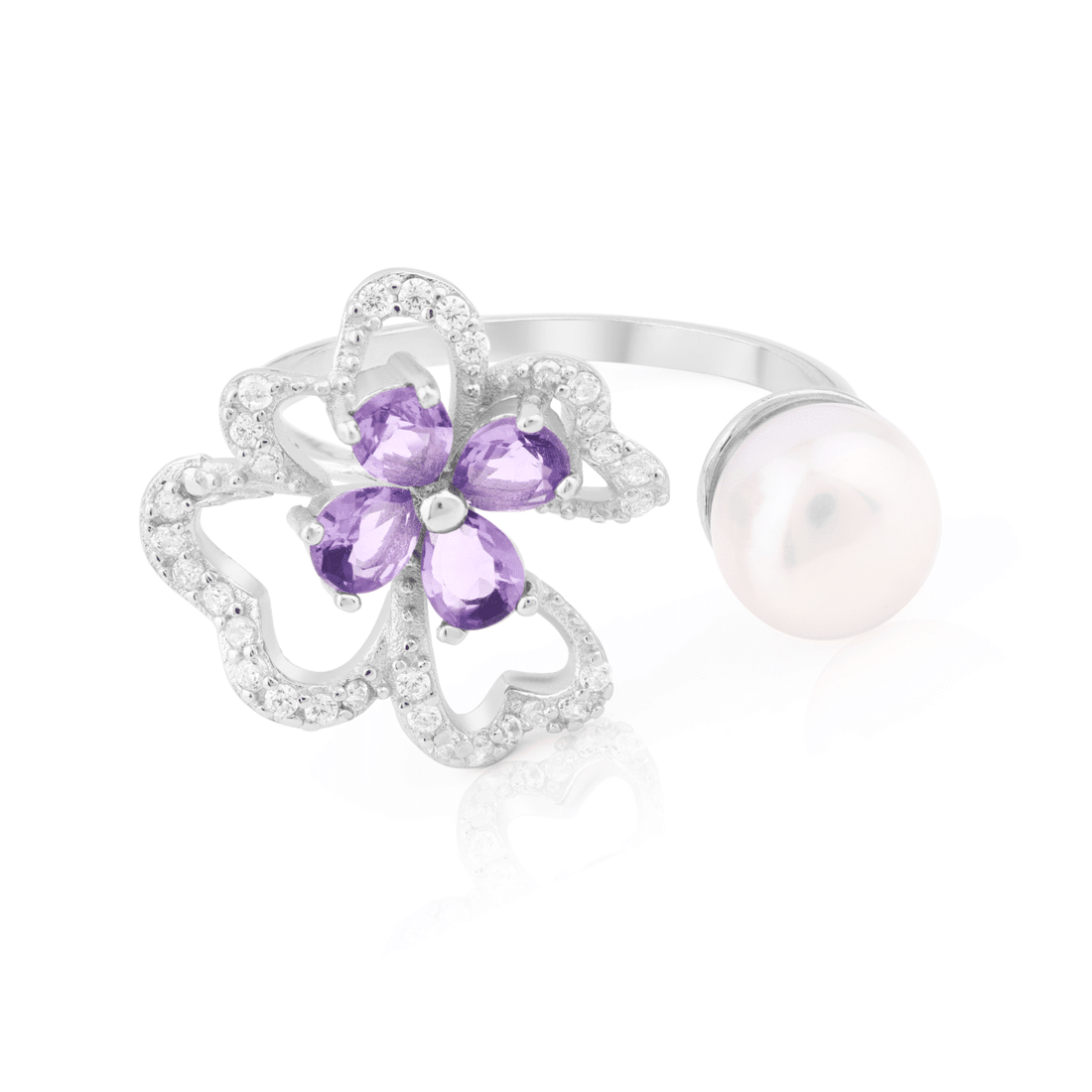 Serenity Flower Ring