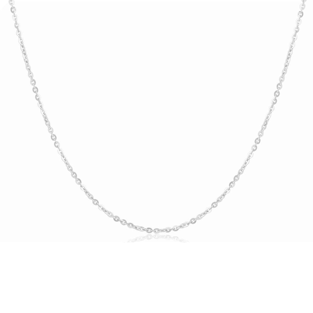 White Gold Chain Necklace