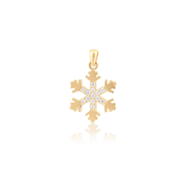 Pavé Snowflake Charm