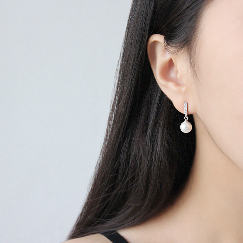 Pearl Stud Earrings