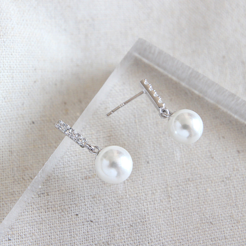 Pearl Stud Earrings