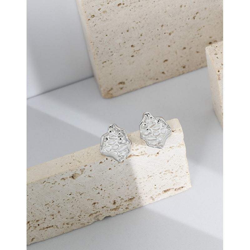 Stone Stud Earrings