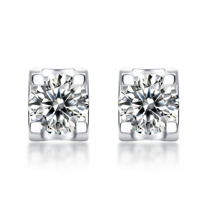 Moissanite Stud