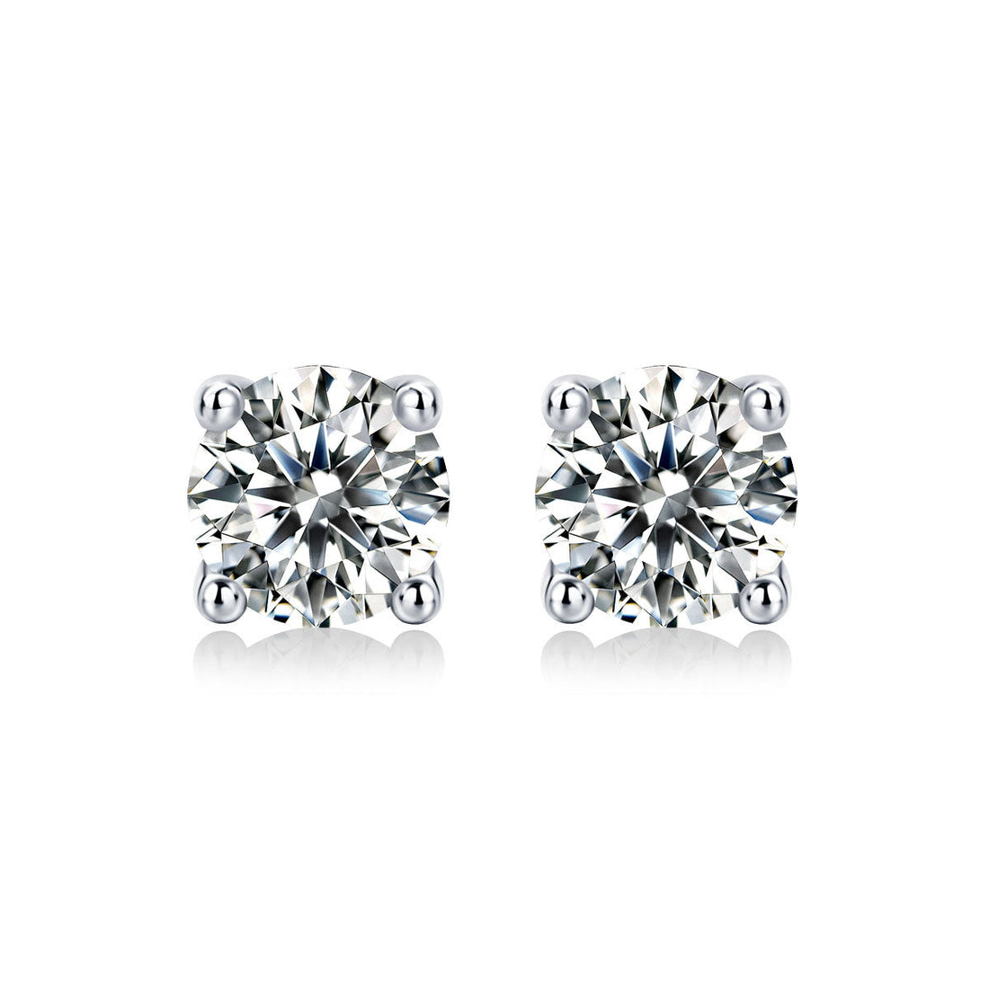 Moissanite CZ Stud