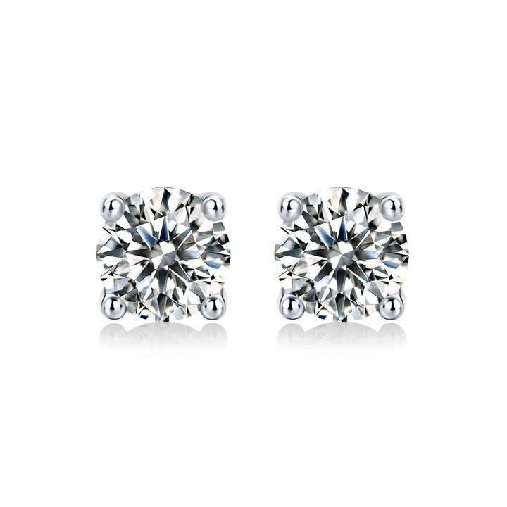 Moissanite CZ Stud