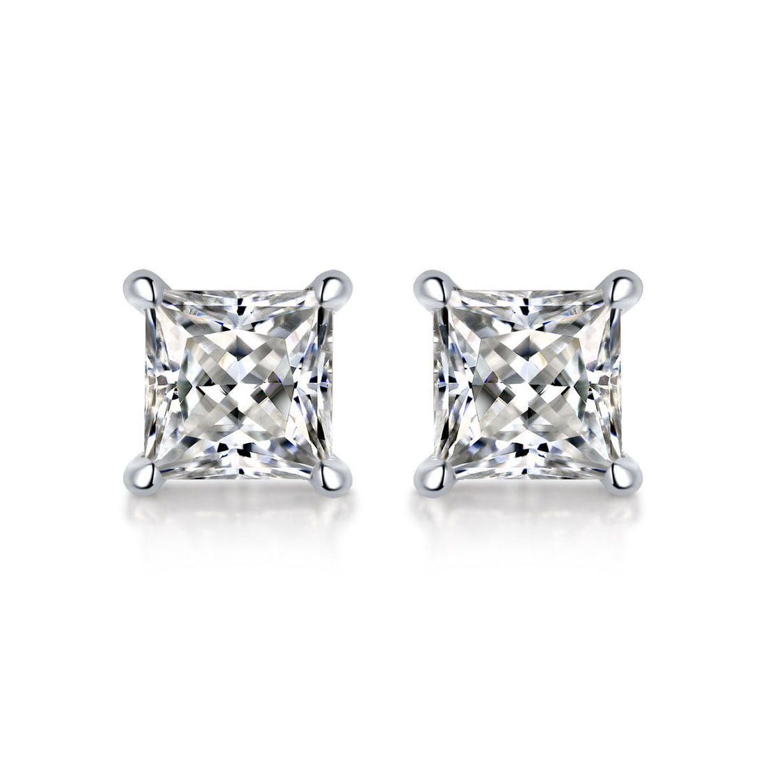 Moissanite CZ Stud