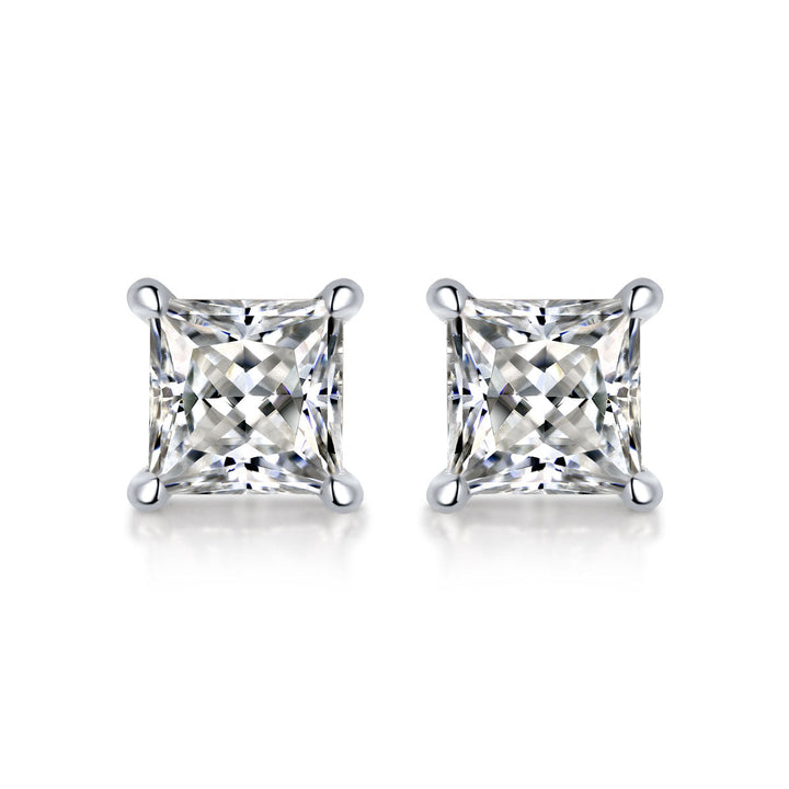 Moissanite CZ Stud