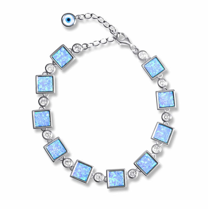 Aqua Gleam Luminance Bracelet